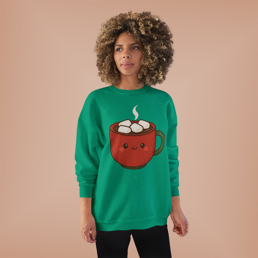 Cuddly Cocoa — Cozy Christmas Sweatshirt