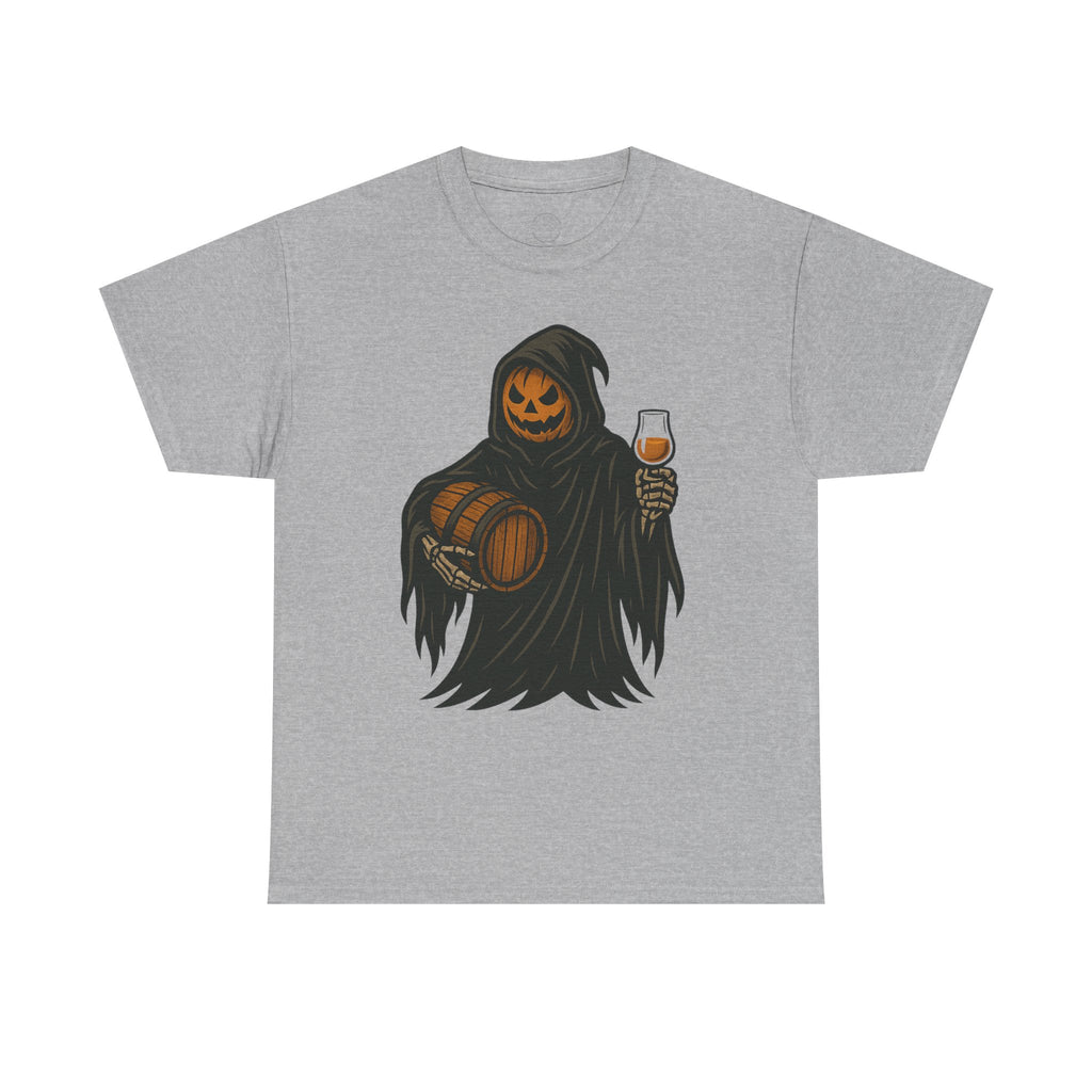 Pumpkin Reaper Bourbon Halloween T-Shirt