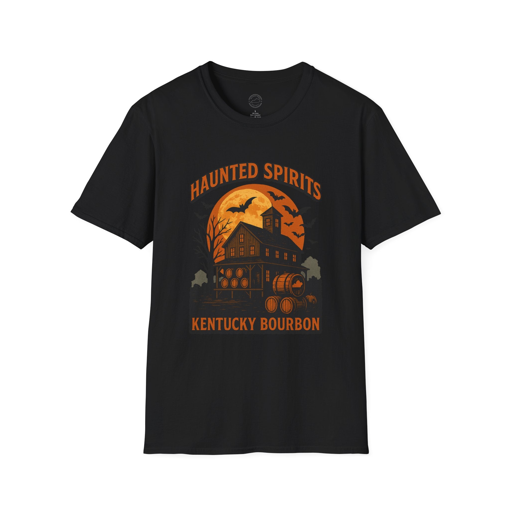 Haunted Spirits Kentucky Bourbon Halloween T-Shirt