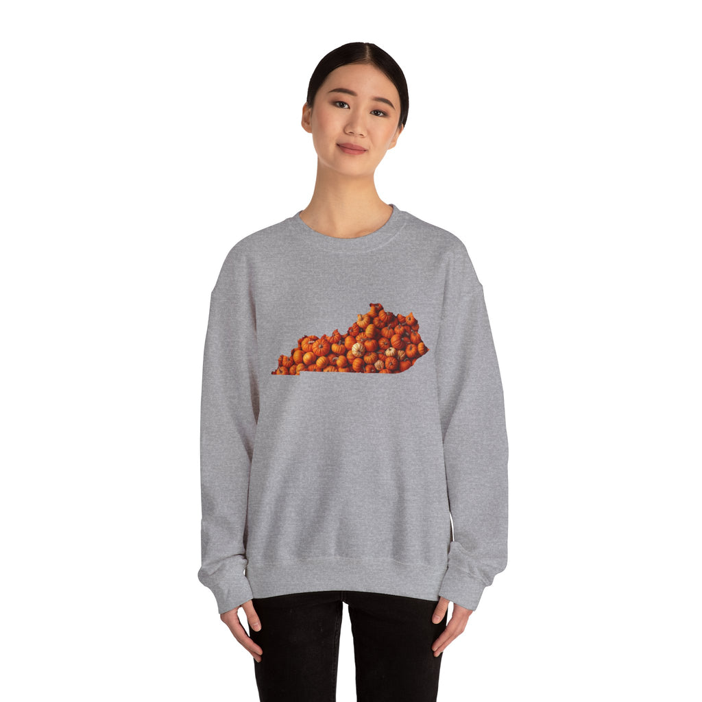 Kentucky Pumpkin Patch Fall Sweatshirt – Cozy Autumn State Pride Pullover