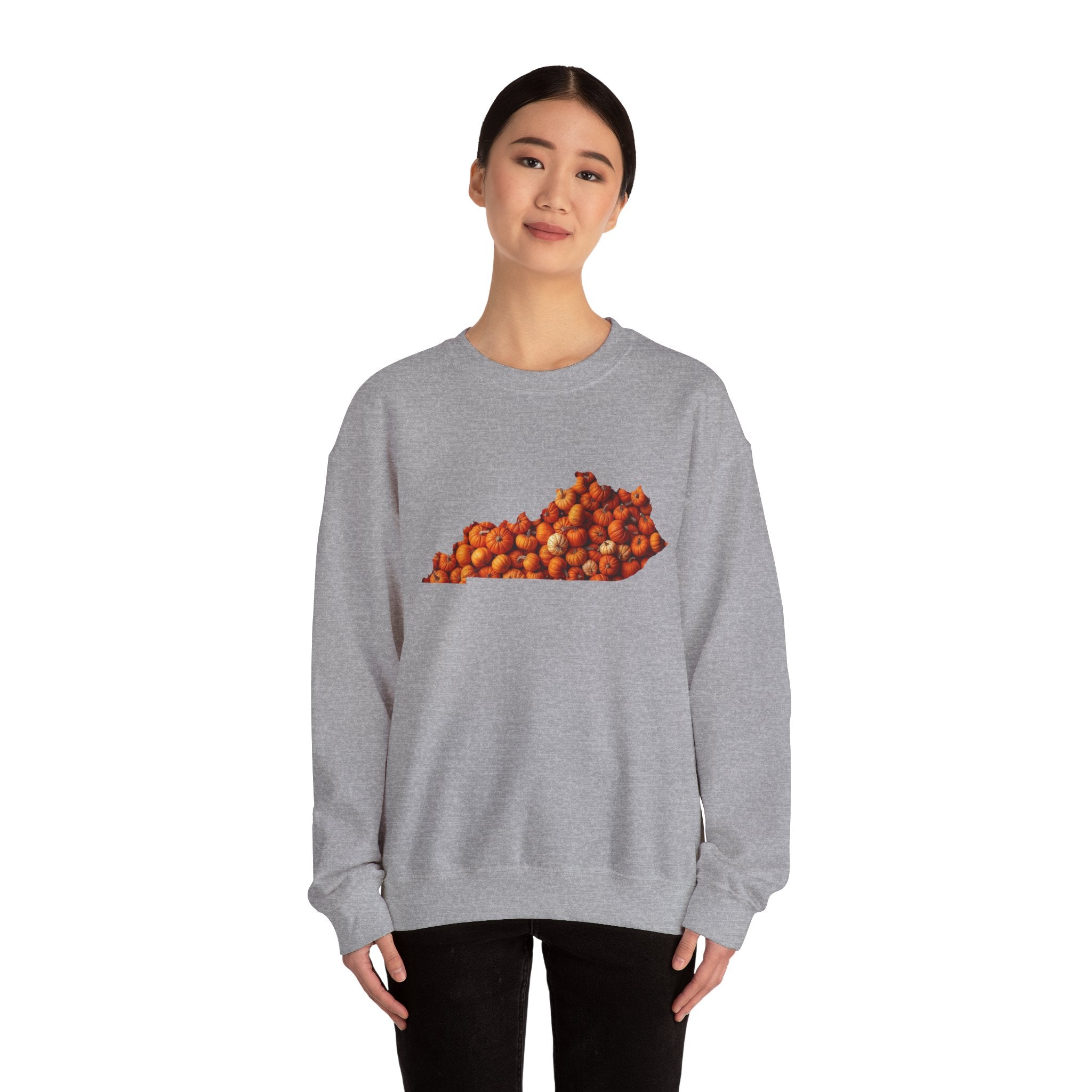 Kentucky Pumpkin Patch Fall Sweatshirt – Cozy Autumn State Pride Pullover