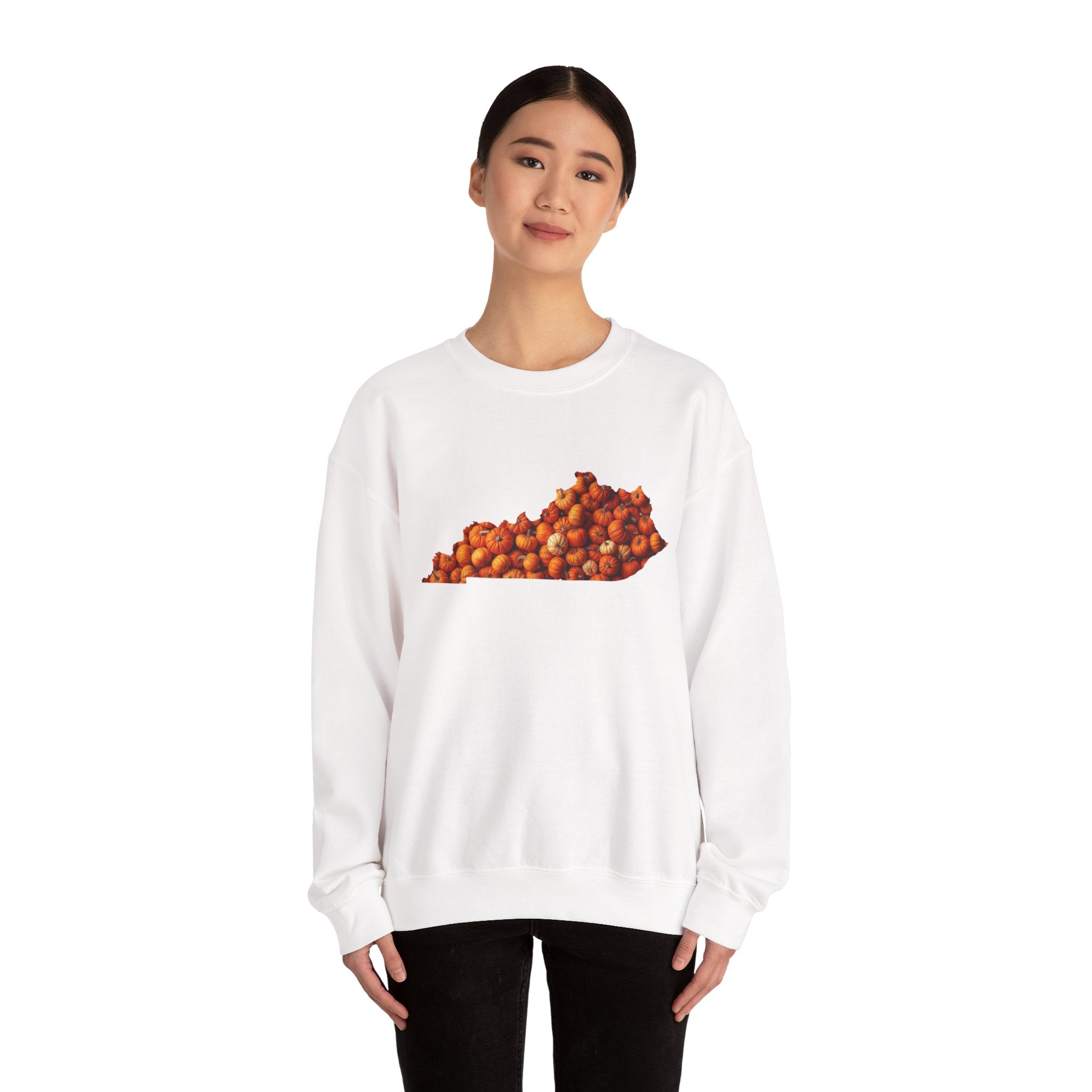 Kentucky Pumpkin Patch Fall Sweatshirt – Cozy Autumn State Pride Pullover