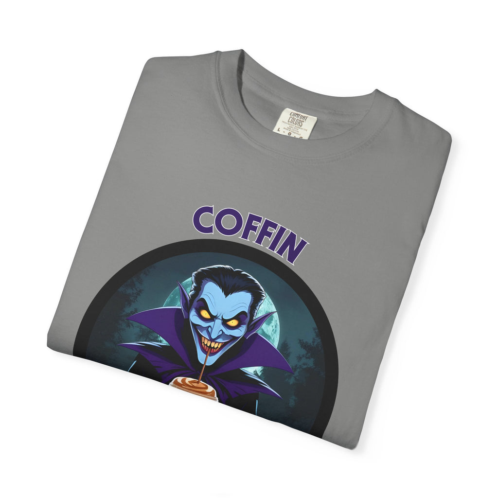 Coffin Break T-shirt (Even vampires need caffeine)