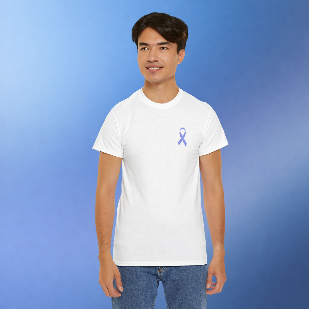 Esophageal Cancer Awareness T-Shirt | This Is What Strength Looks Like Butterfly Ribbon Tee
