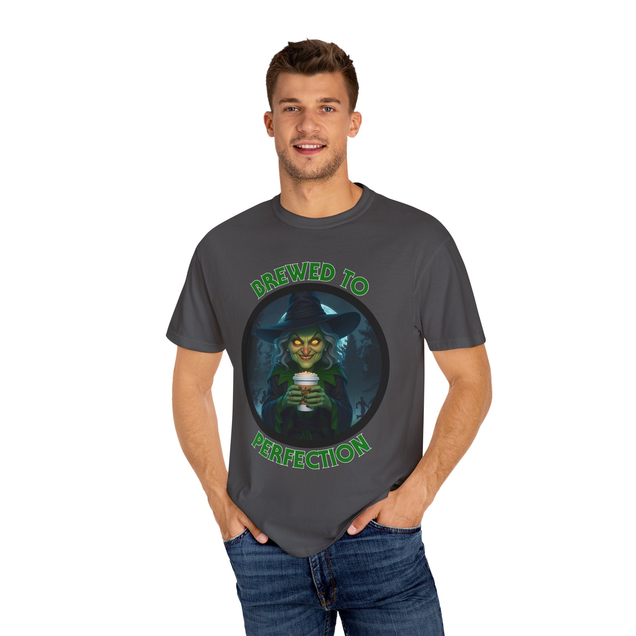 Brewed to Perfection Witch T-Shirt