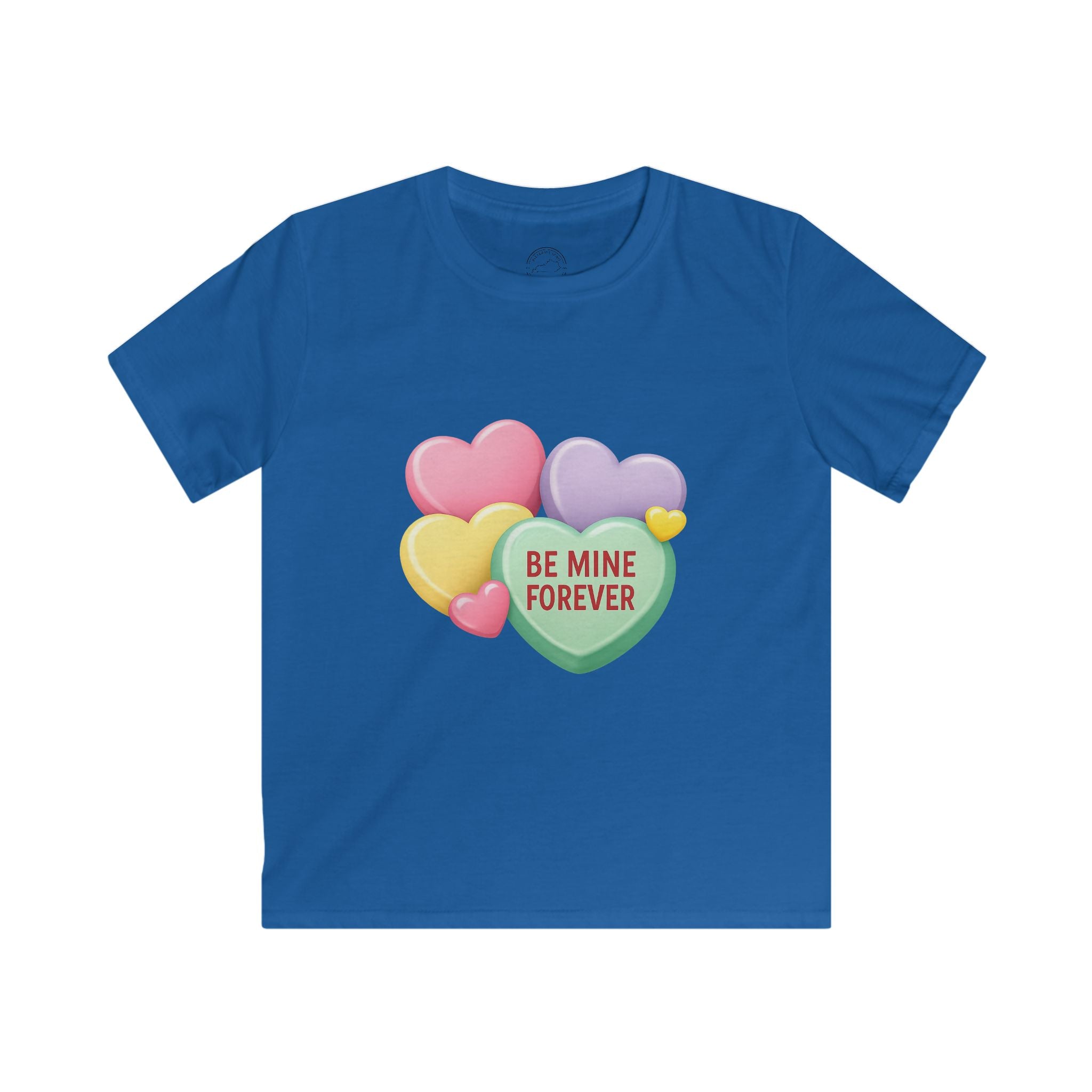 Be Mine Forever Kids Valentine’s Day Shirt – Cute Candy Heart Love Tee for Boys & Girls