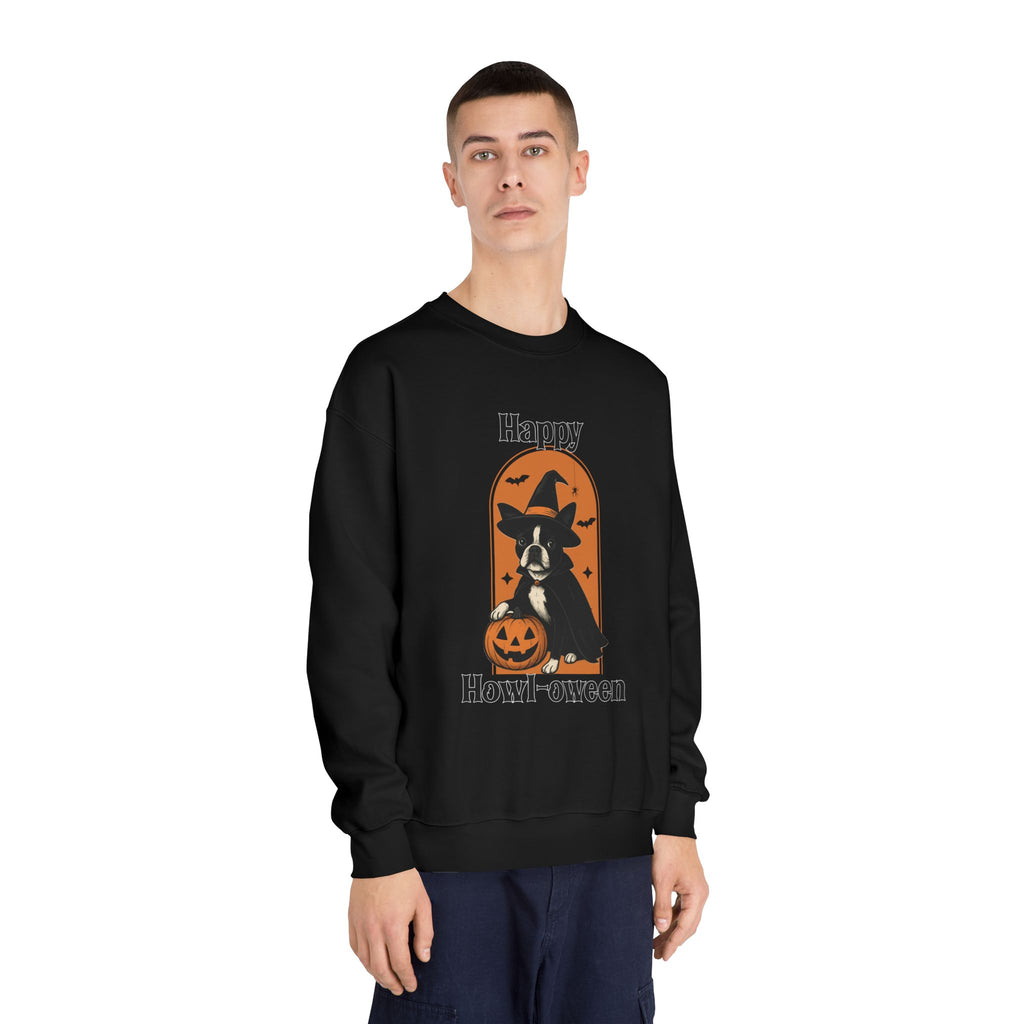 Happy Howl-Oween (Halloween Sweatshirt For Dog Lovers)