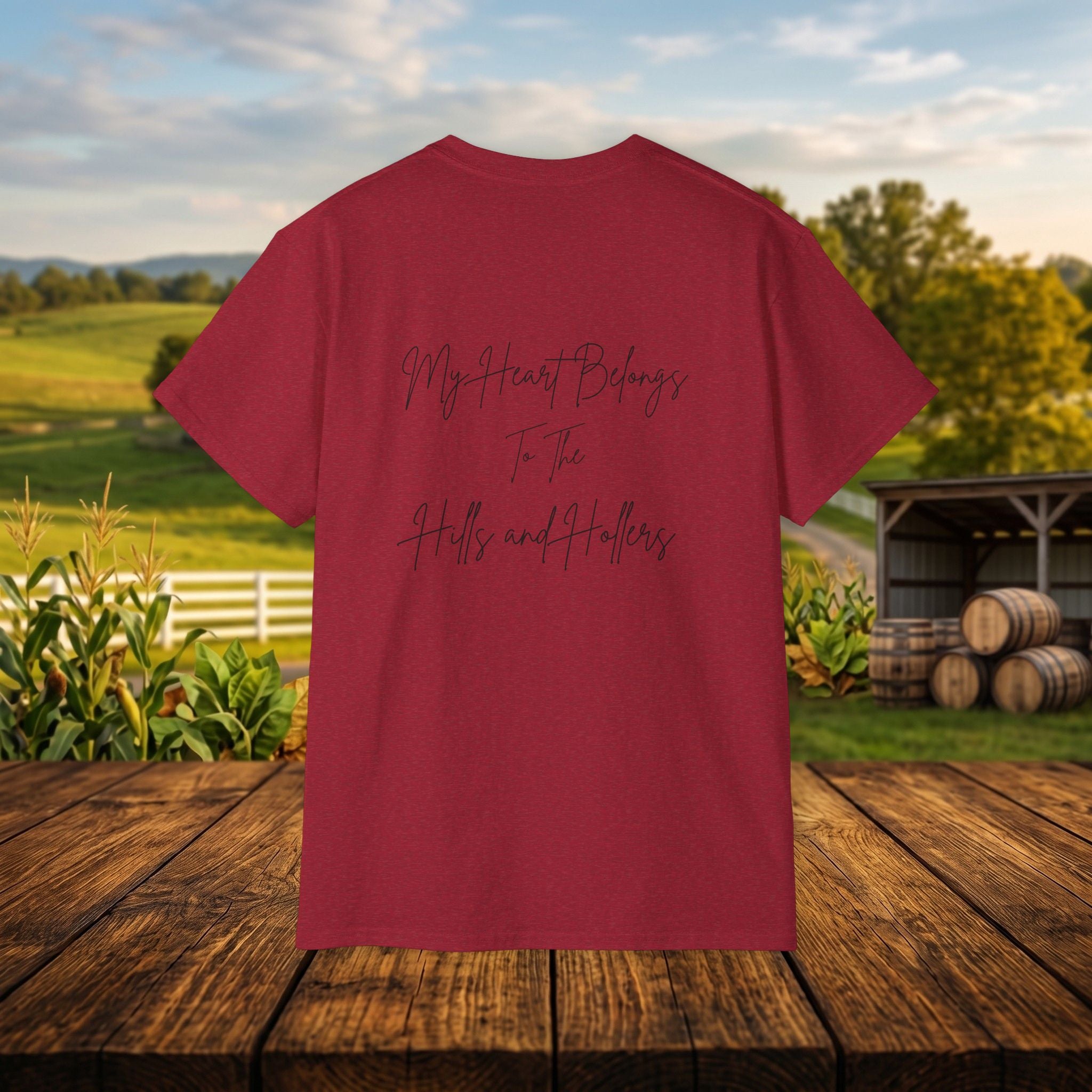 My Heart Belongs to the Hills and Hollers | Kentucky T-Shirt