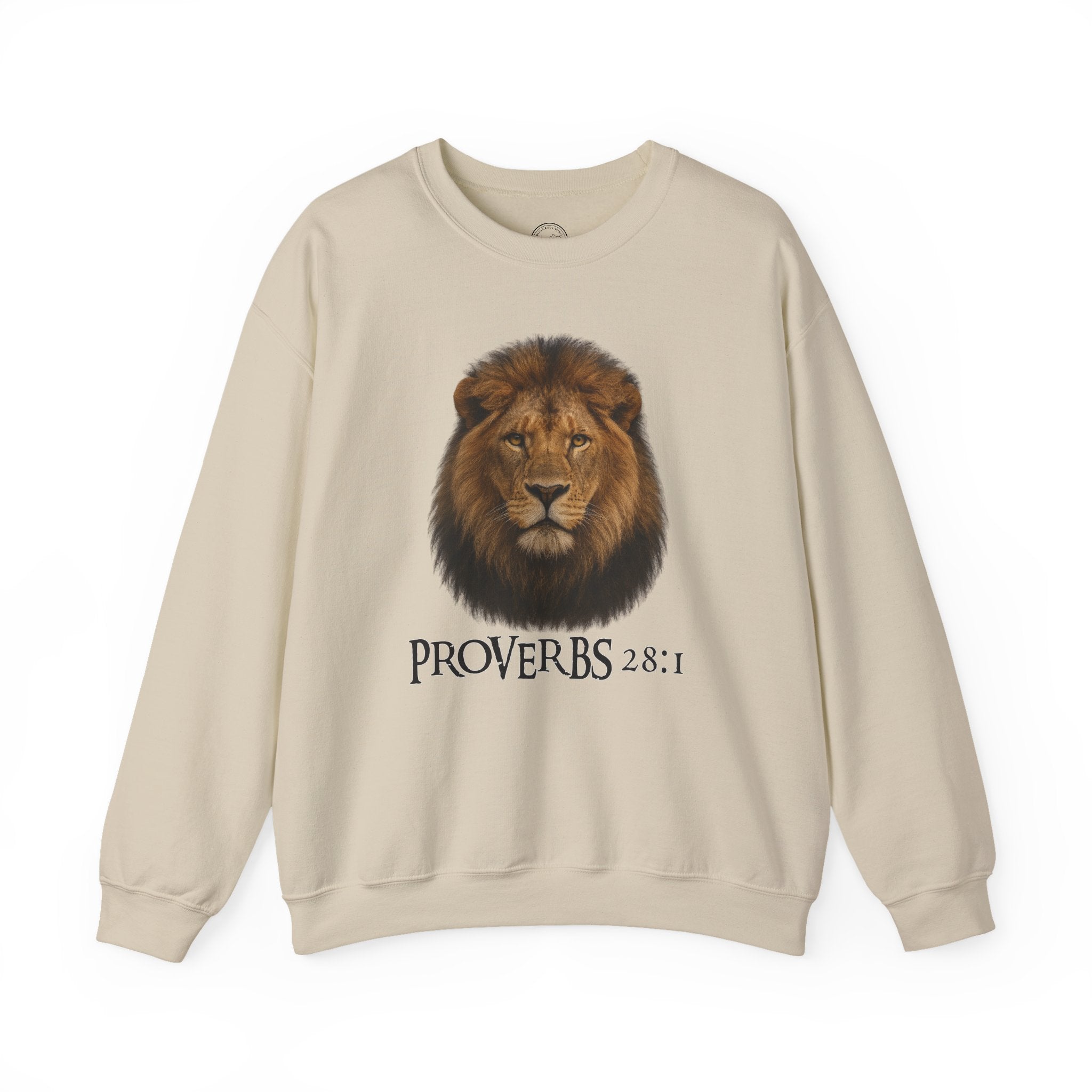 Bold as a Lion – Proverbs 28:1 Christian Sweatshirt