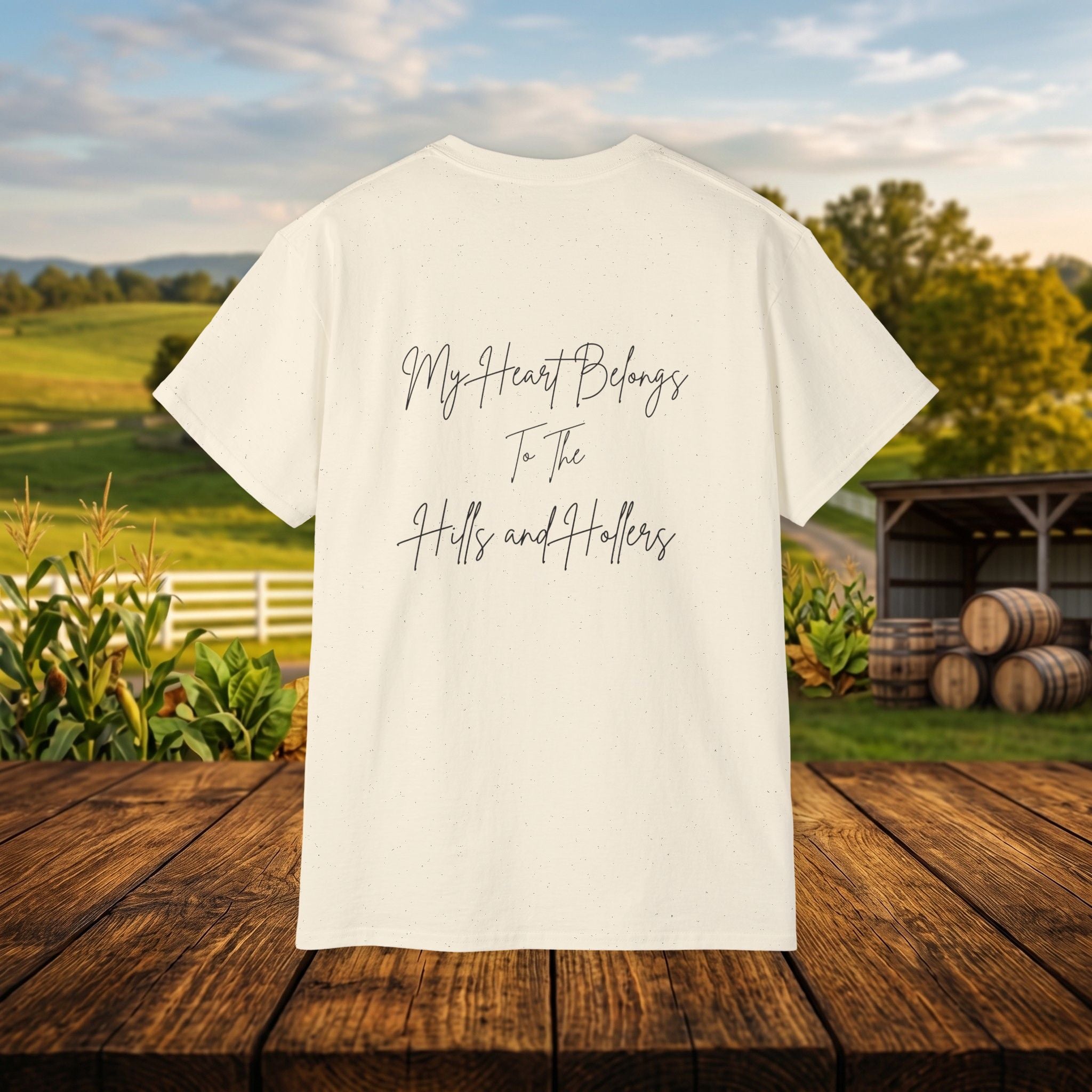 My Heart Belongs to the Hills and Hollers | Kentucky T-Shirt