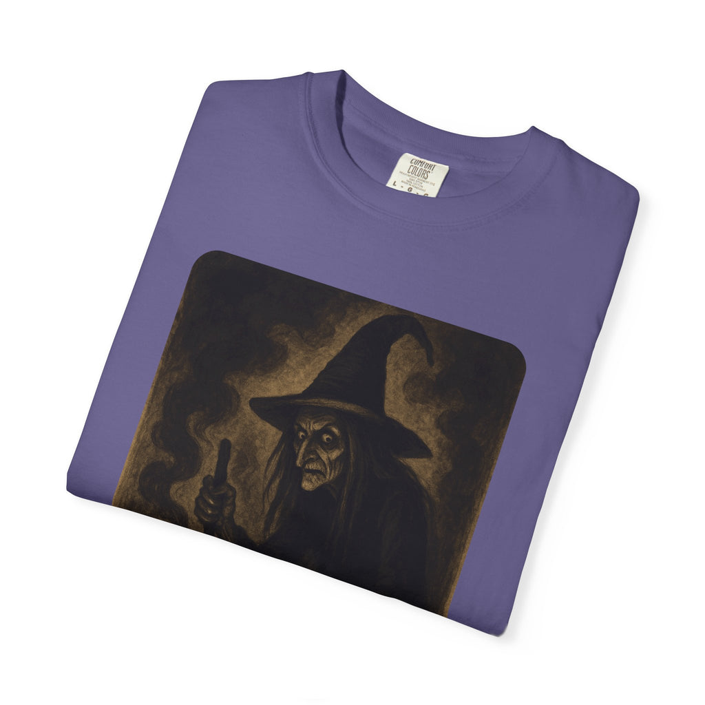 Vintage Witch Brewing Cauldron Halloween Shirt