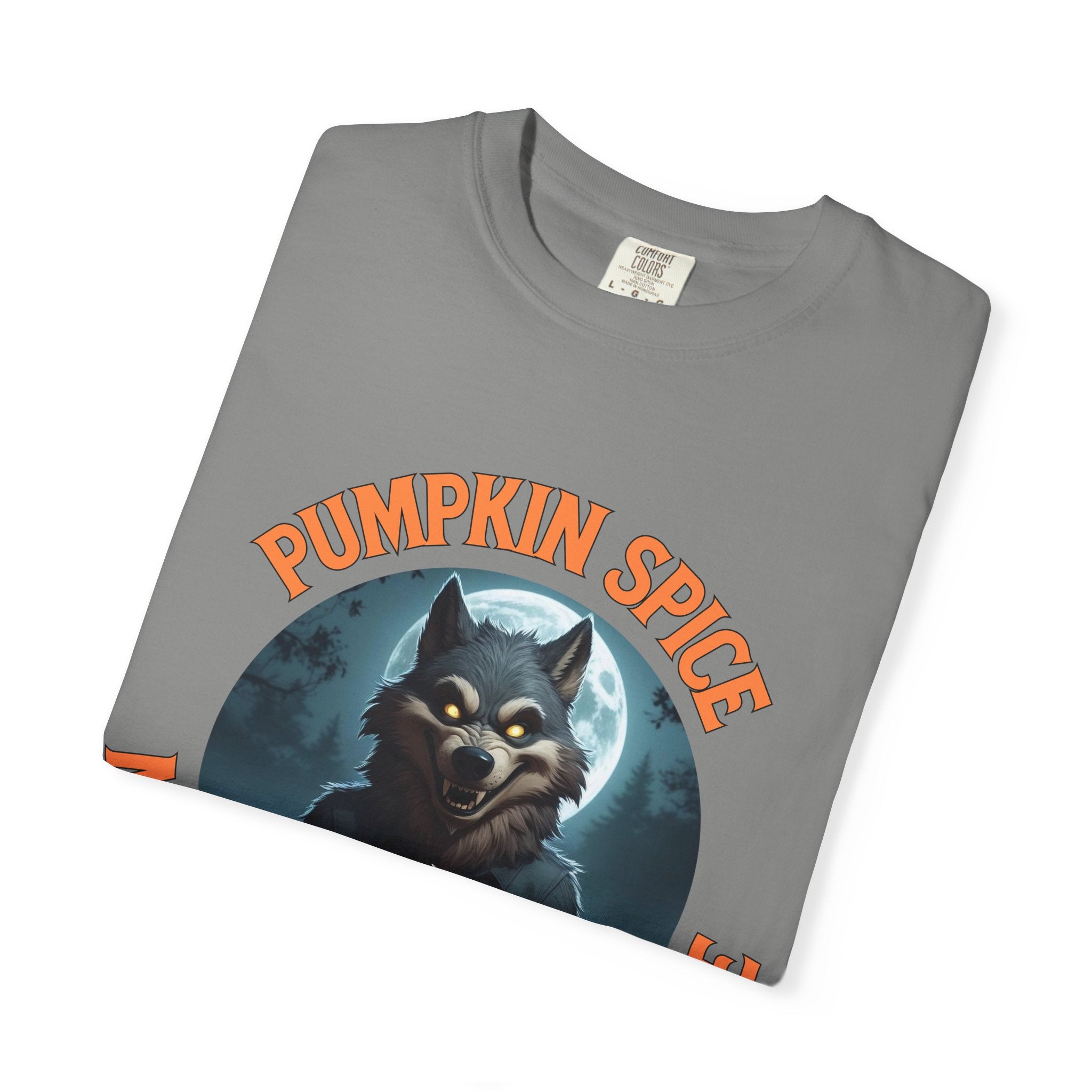 Pumpkin Spice Werewolf Halloween Shirt – Fall Coffee Lovers Tee