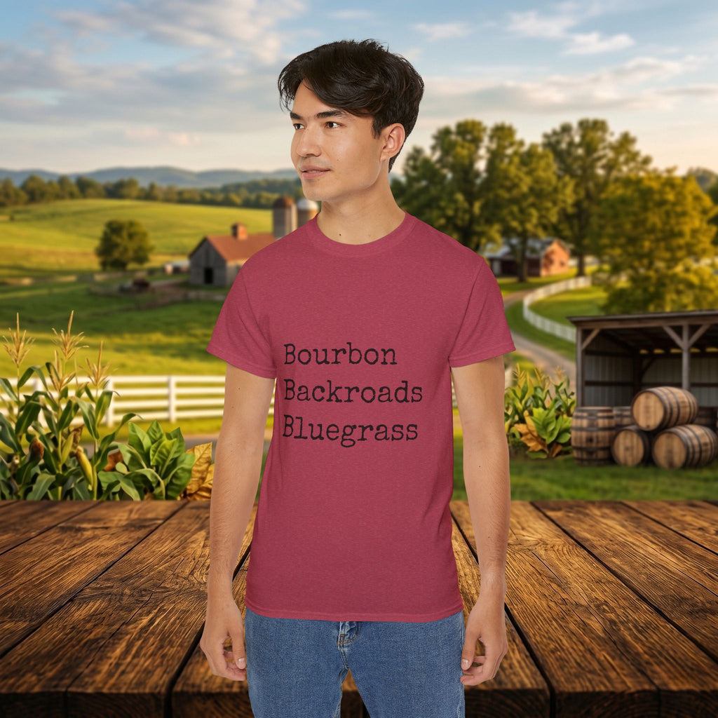 Bourbon Backroads Bluegrass Kentucky T-Shirt | Southern Comfort Graphic Tee
