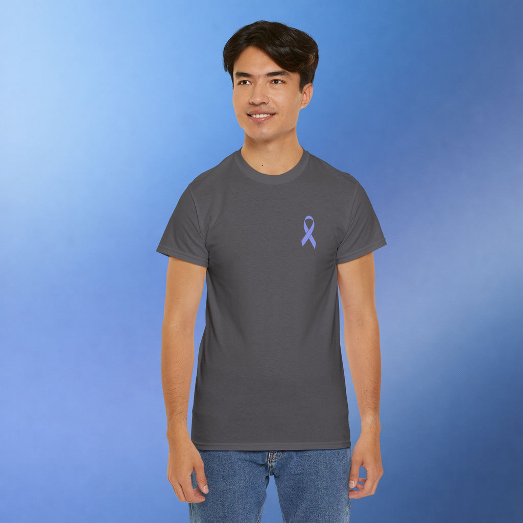 Esophageal Cancer Awareness T-Shirt | This Is What Strength Looks Like Butterfly Ribbon Tee