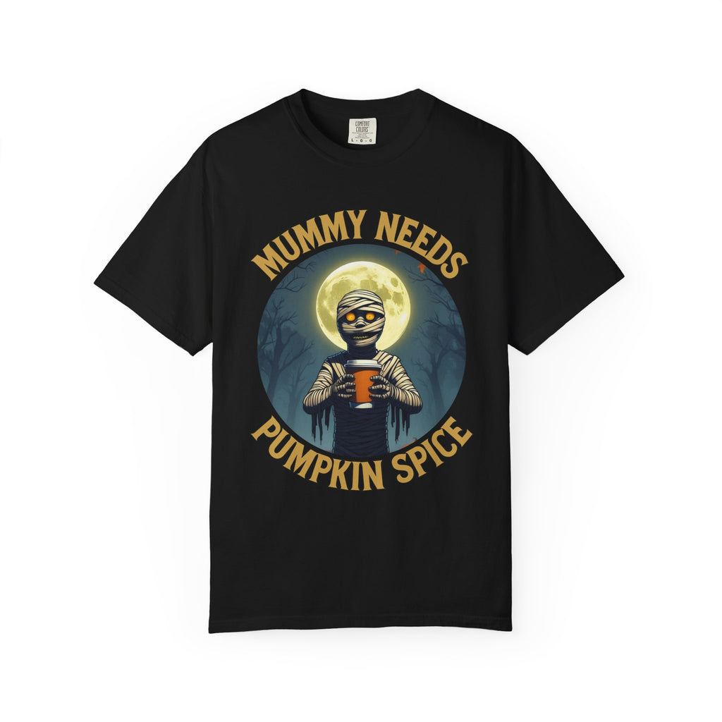 Mummy Needs Pumpkin Spice Halloween T-Shirt