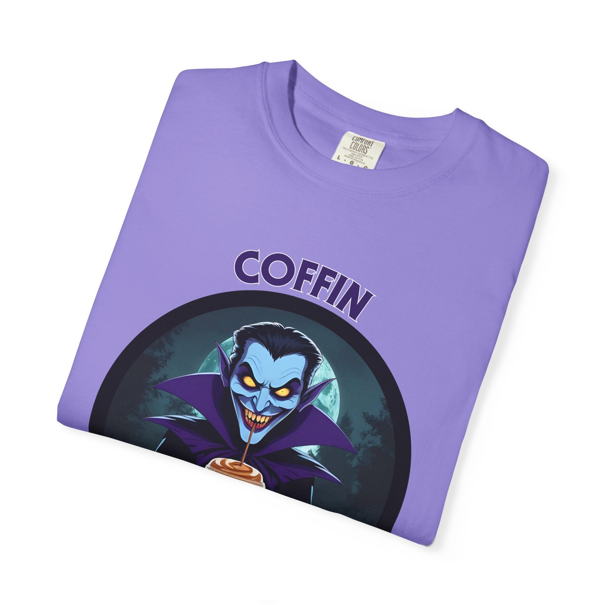 Coffin Break T-shirt (Even vampires need caffeine)