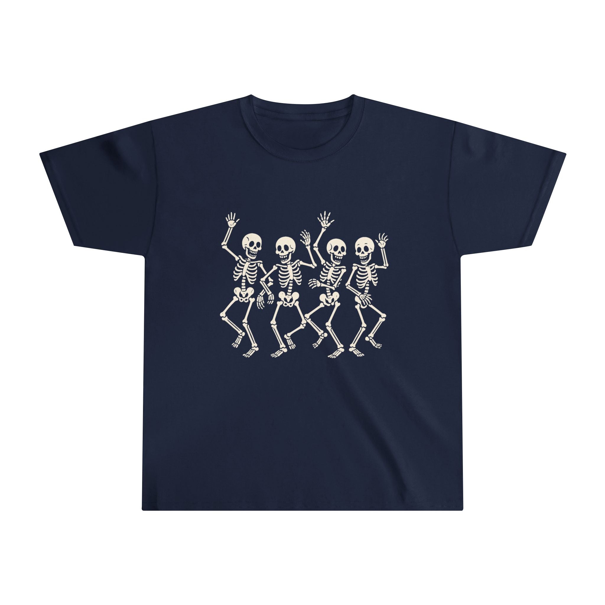 Kids Halloween Dancing Skeletons T-Shirt | Cute & Fun Spooky Shirt for Boys & Girls