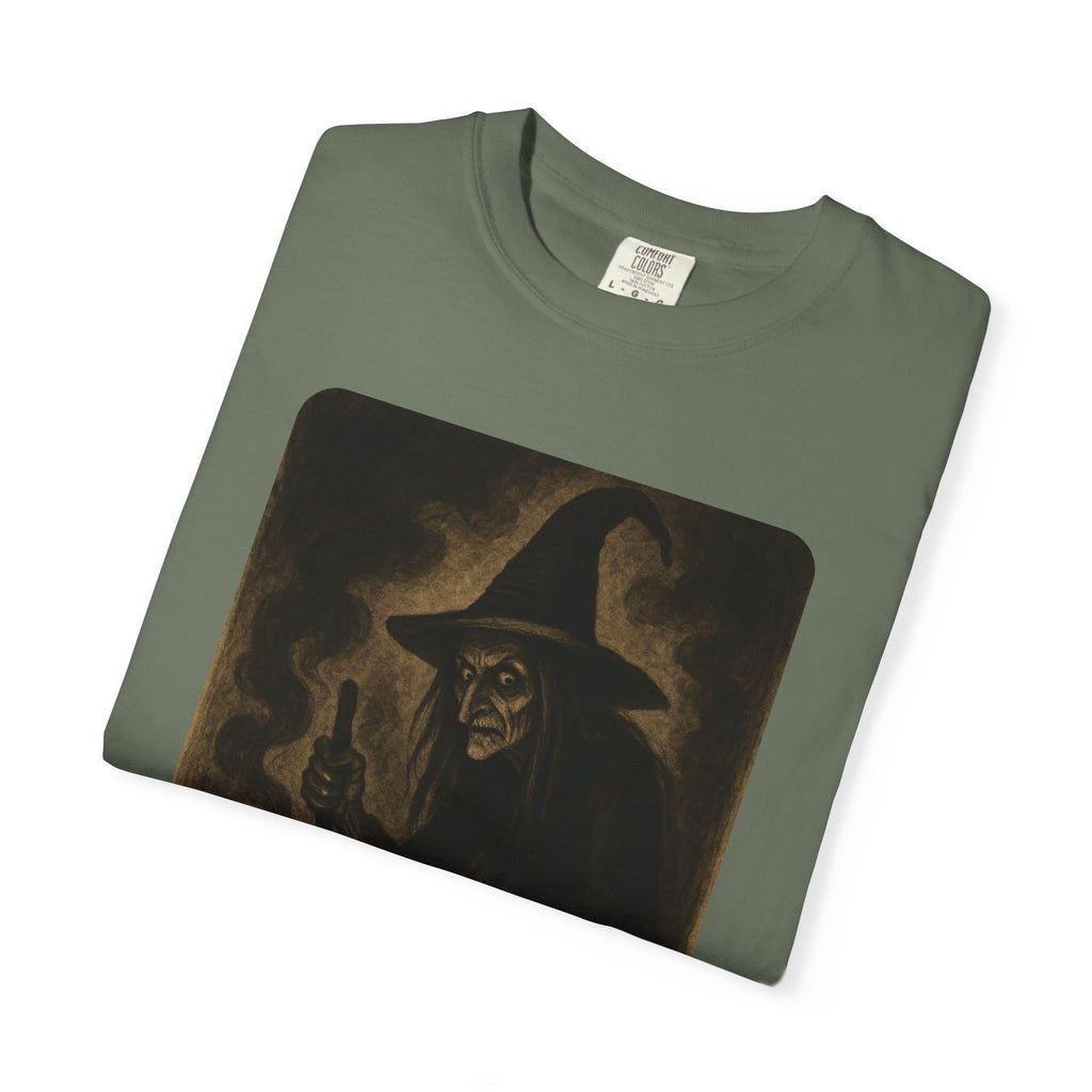 Vintage Witch Brewing Cauldron Halloween Shirt