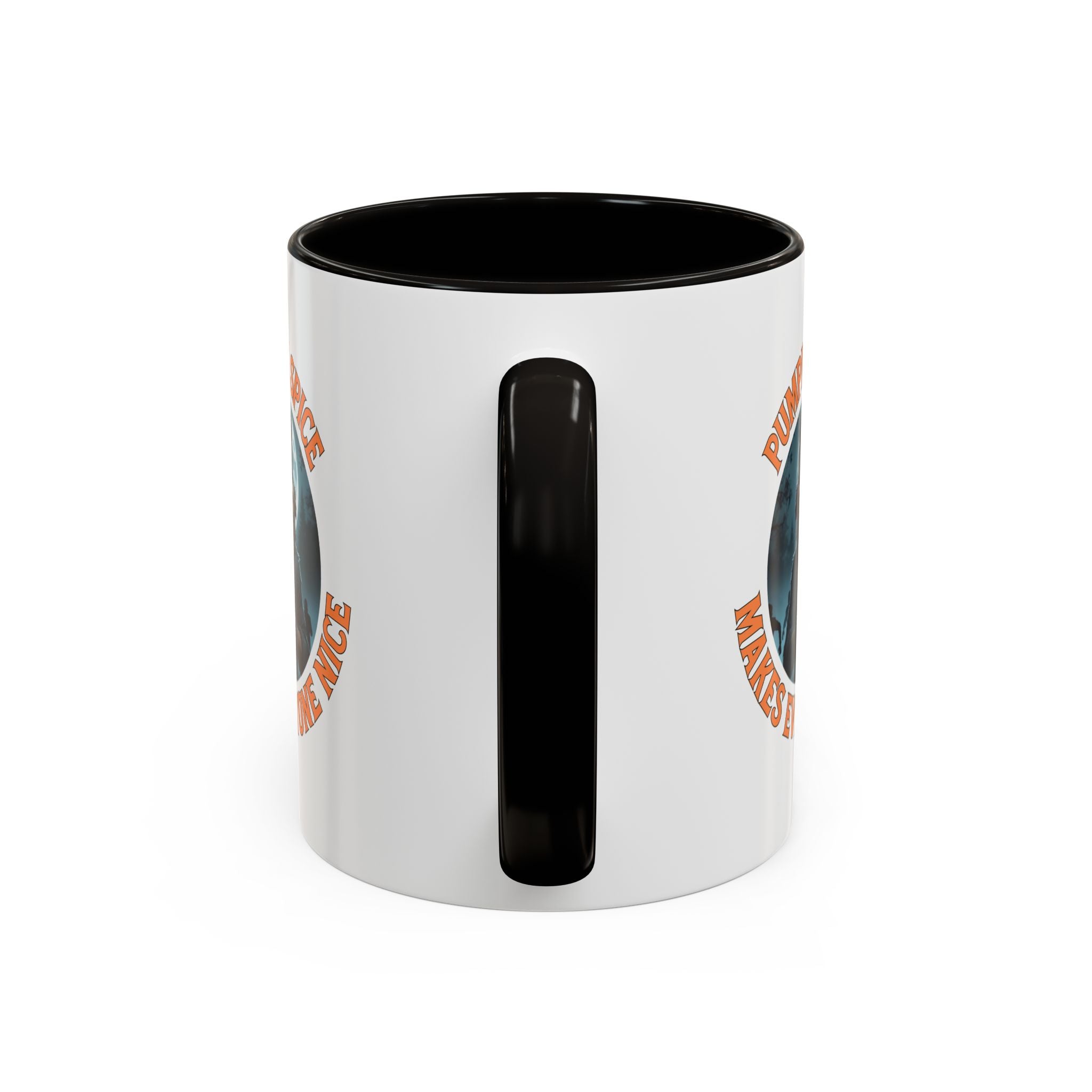 Pumpkin Spice Makes Everyone Nice Werewolf Coffee Mug