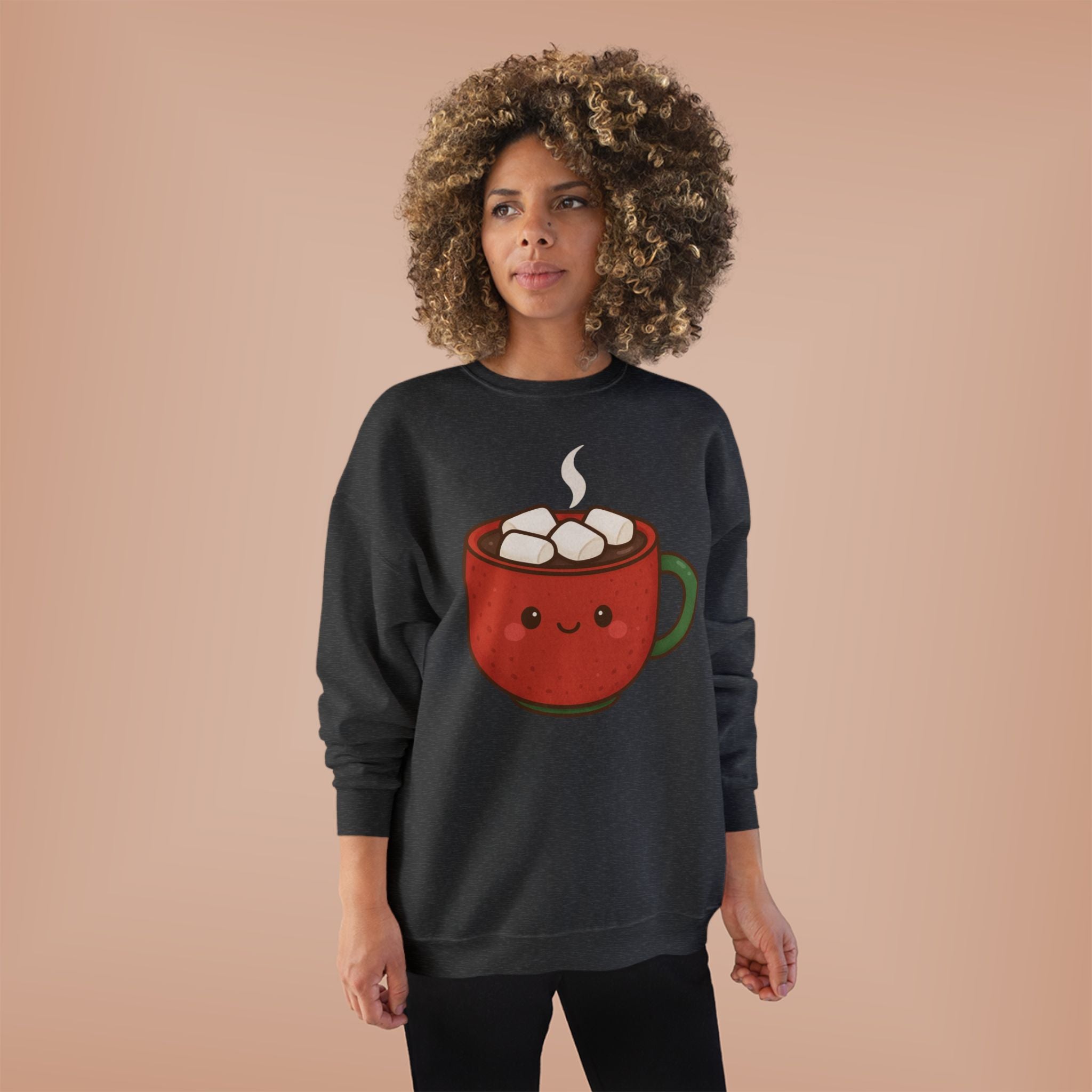 Cuddly Cocoa — Cozy Christmas Sweatshirt