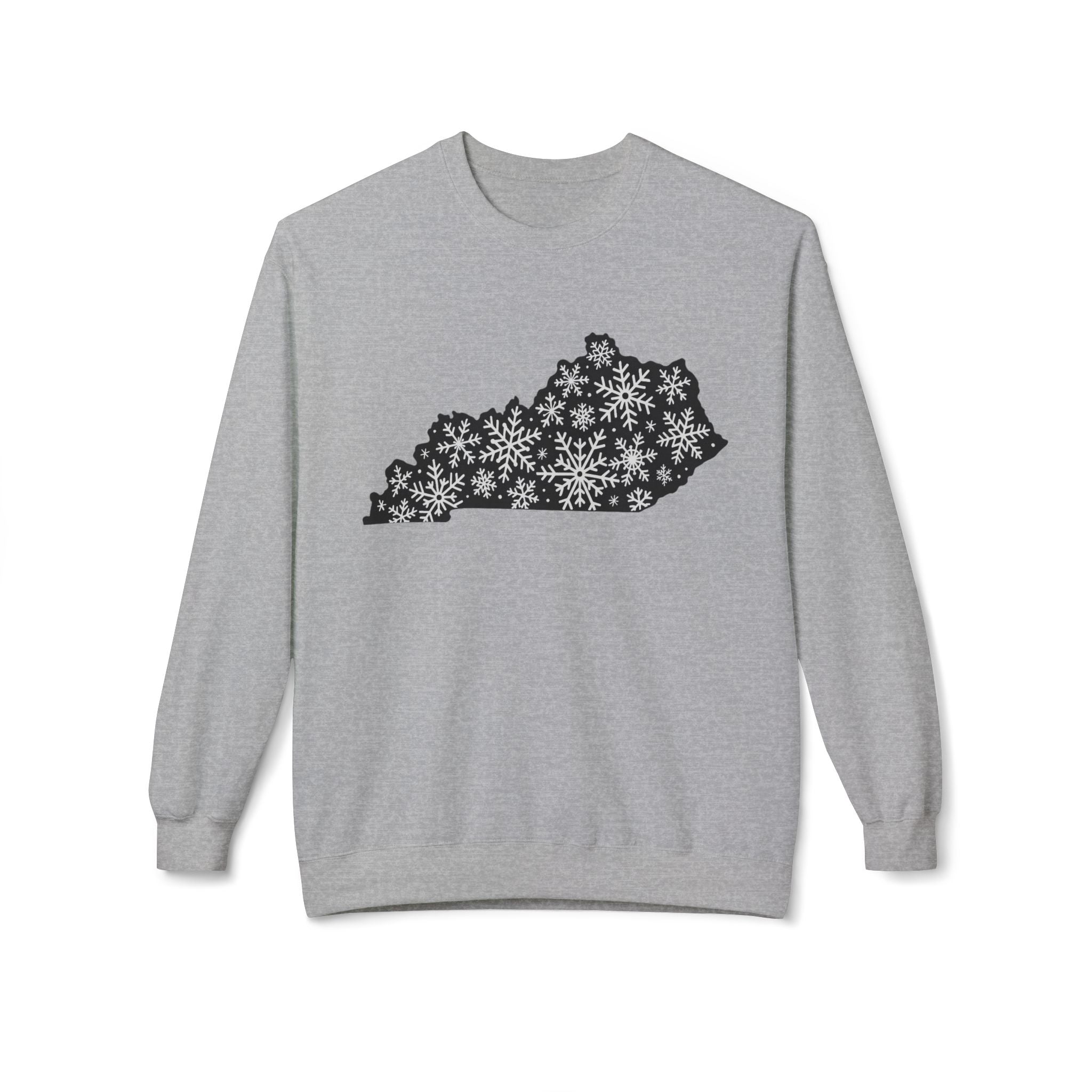 Snowflakes Over Kentucky Winter Sweatshirt