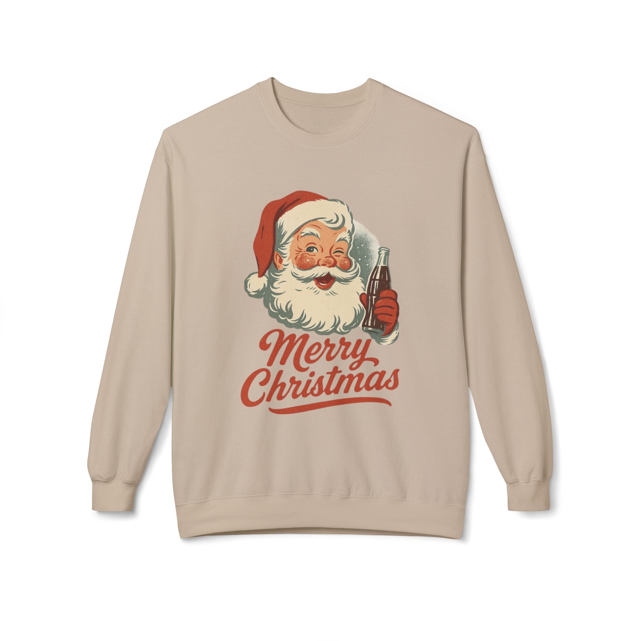 🎅 Vintage Santa “Merry Christmas” Sweatshirt