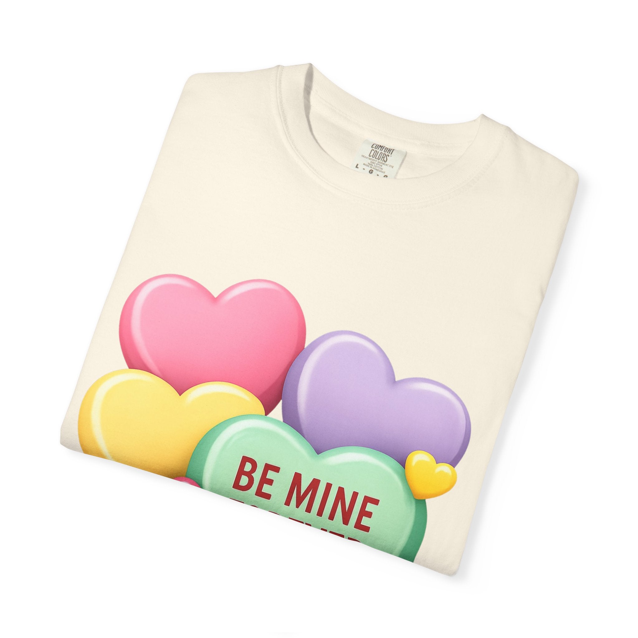 Be Mine Forever Valentine’s Day T-Shirt – Cute Candy Heart Unisex Graphic Tee