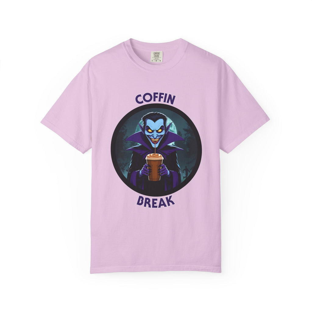 Coffin Break T-shirt (Even vampires need caffeine)