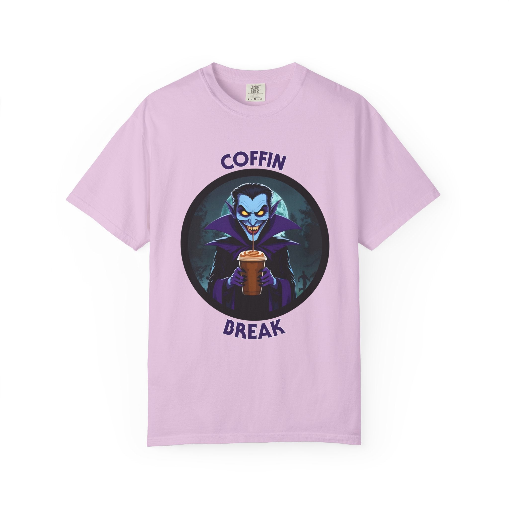 Coffin Break T-shirt (Even vampires need caffeine)