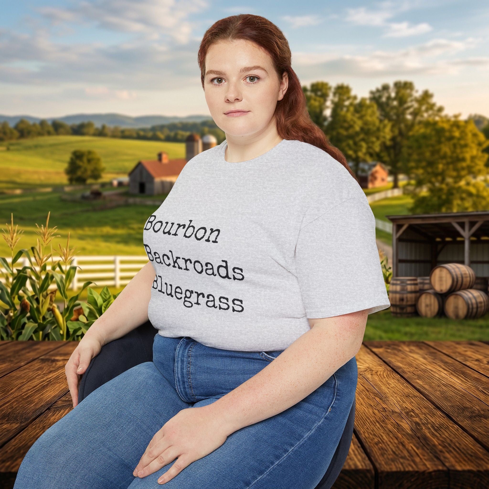 Bourbon Backroads Bluegrass Kentucky T-Shirt | Southern Comfort Graphic Tee