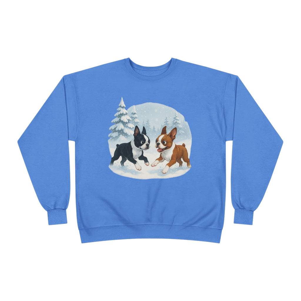 Boston Terriers Winter Wonderland Sweatshirt