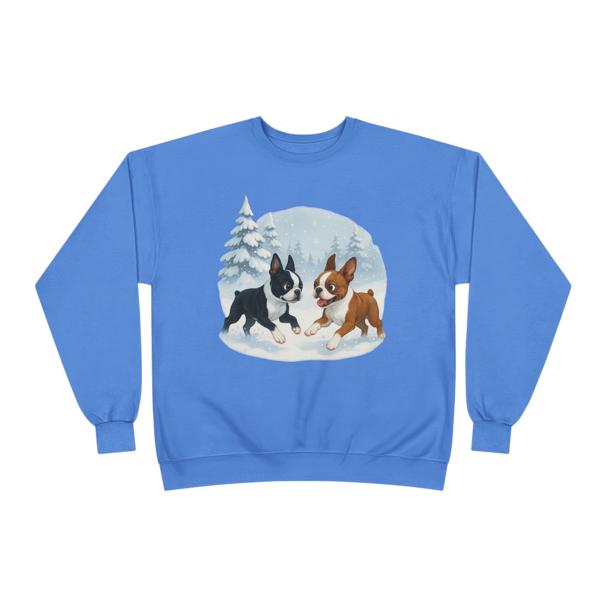 Boston Terriers Winter Wonderland Sweatshirt