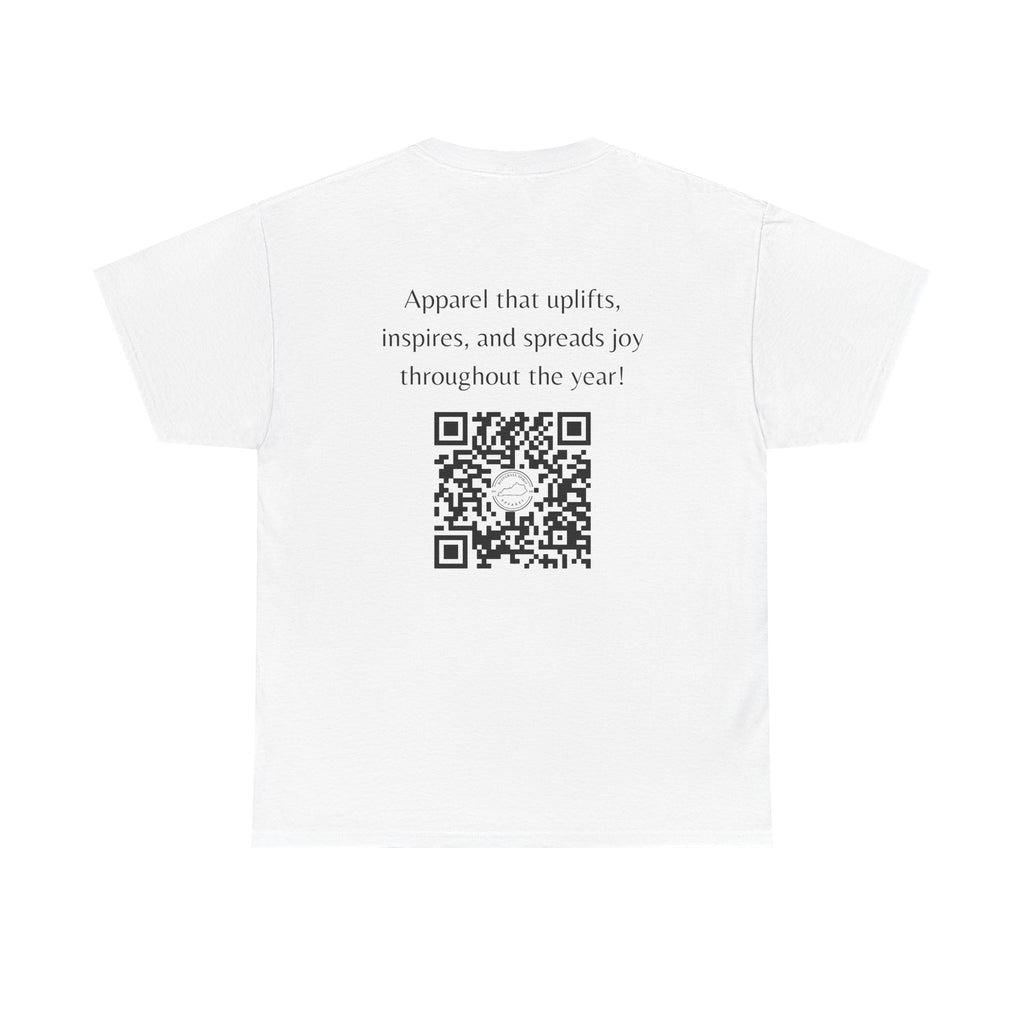 Bluegrass Spirit Logo Promo T-Shirt | Front Logo + QR Code Back (Light)