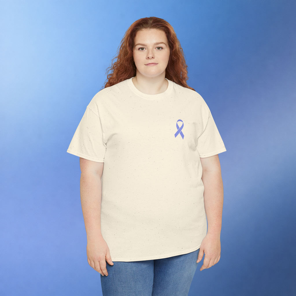 Esophageal Cancer Awareness T-Shirt | This Is What Strength Looks Like Butterfly Ribbon Tee