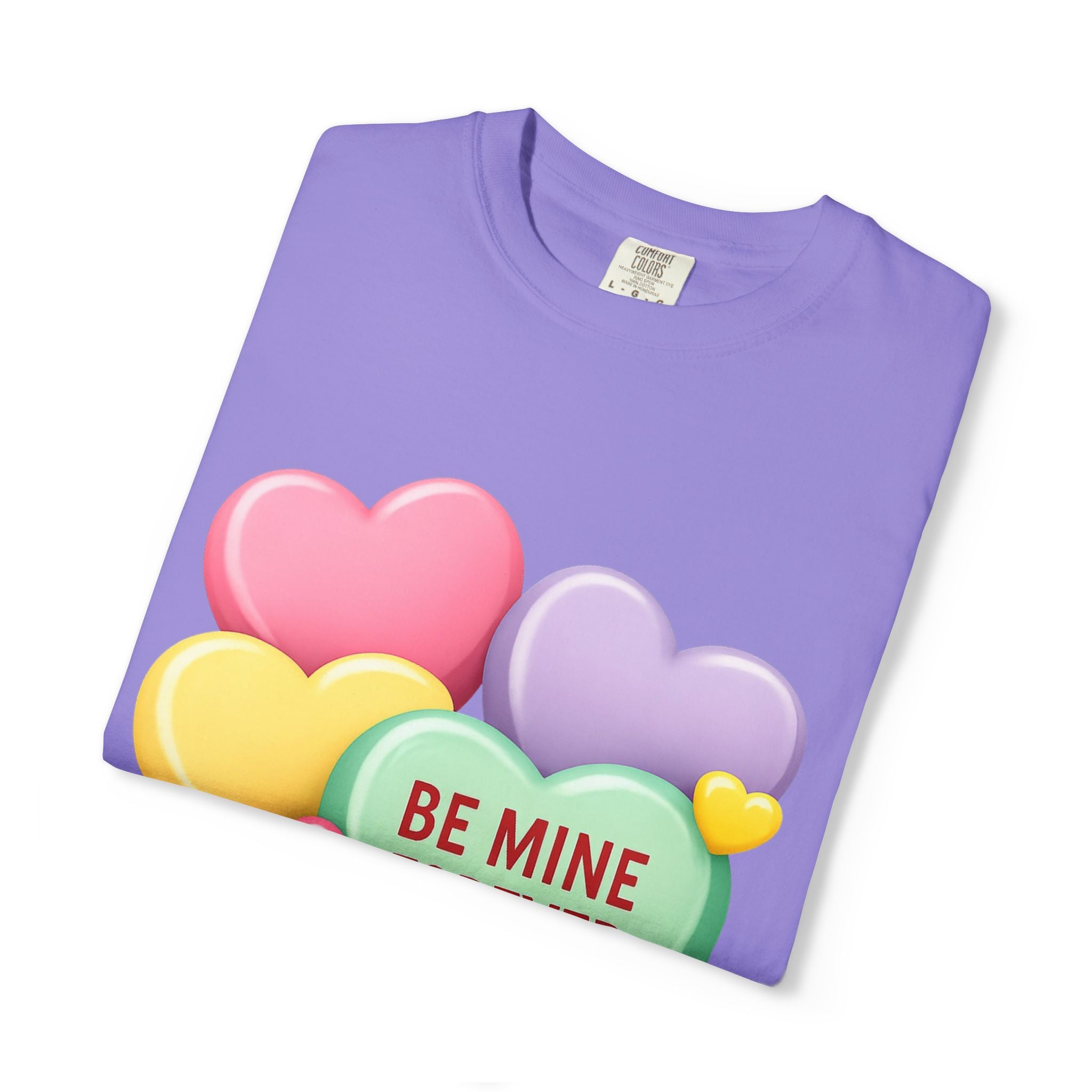 Be Mine Forever Valentine’s Day T-Shirt – Cute Candy Heart Unisex Graphic Tee