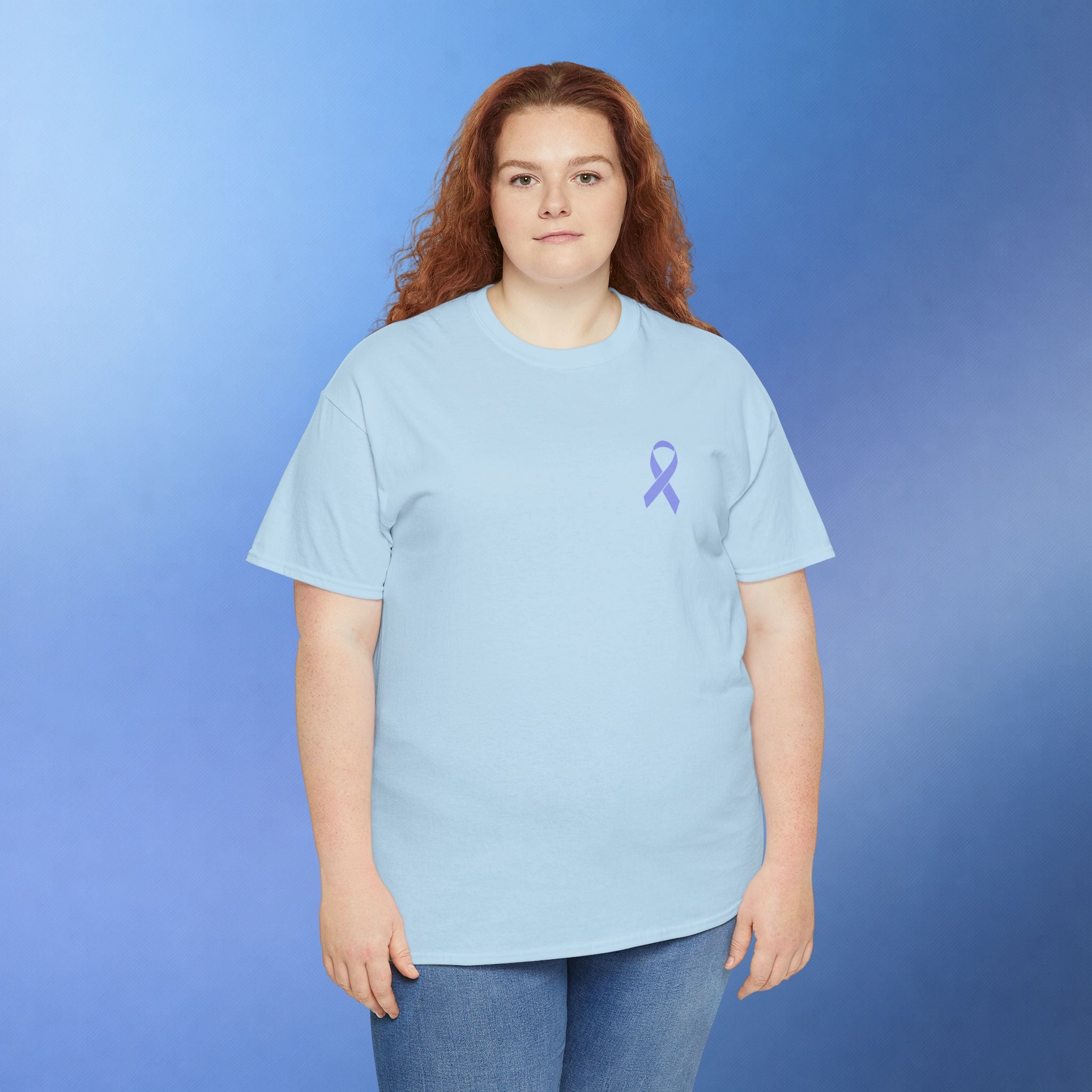 Esophageal Cancer Awareness T-Shirt | This Is What Strength Looks Like Butterfly Ribbon Tee