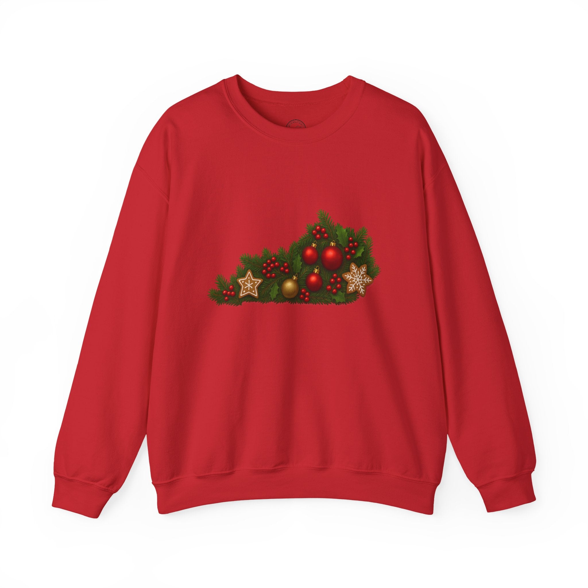 Kentucky Christmas Wreath Sweatshirt