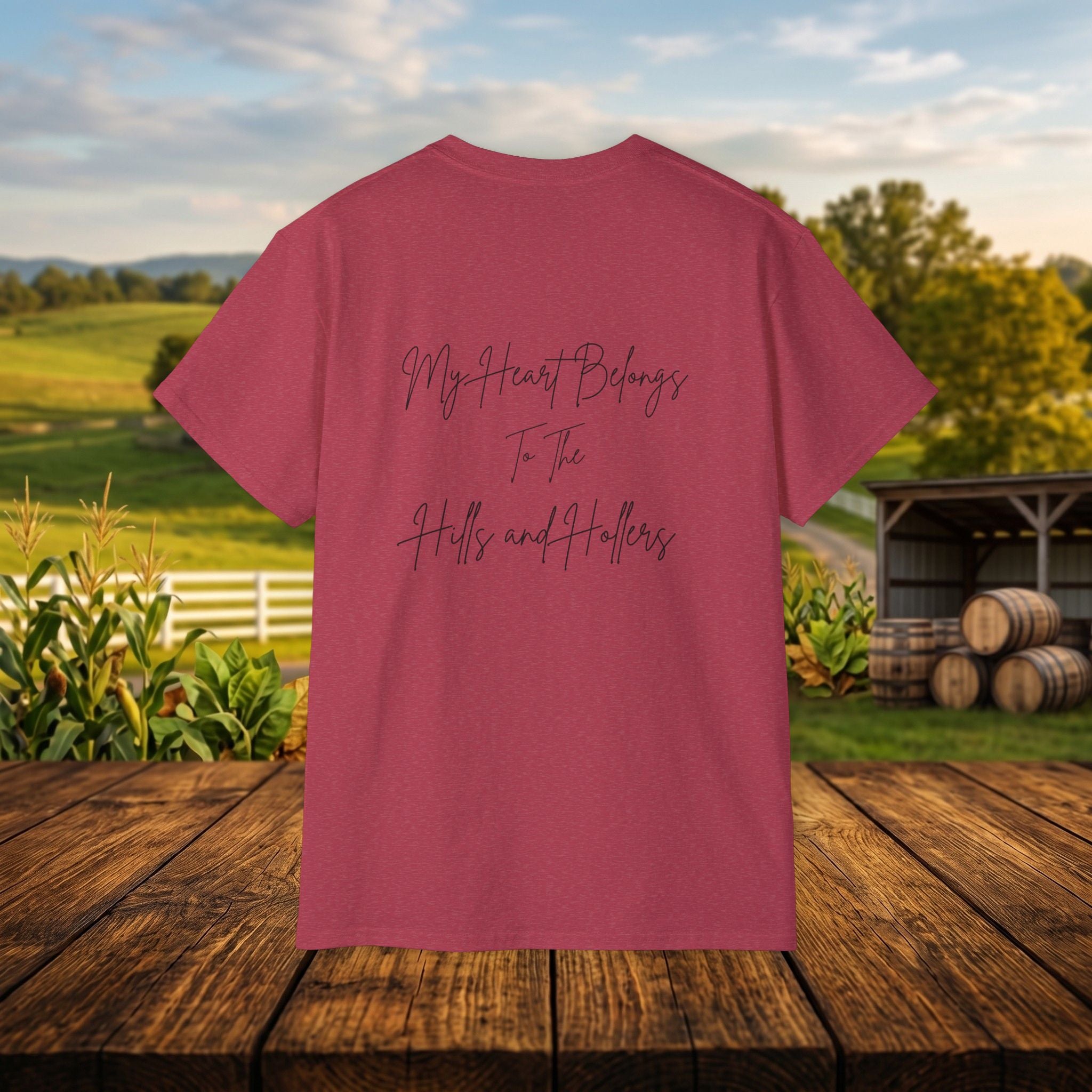 My Heart Belongs to the Hills and Hollers | Kentucky T-Shirt