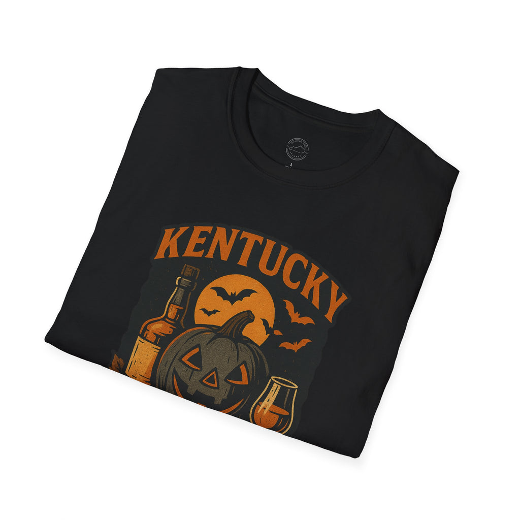 Kentucky Bourbon Halloween Jack-O’-Lantern T-Shirt
