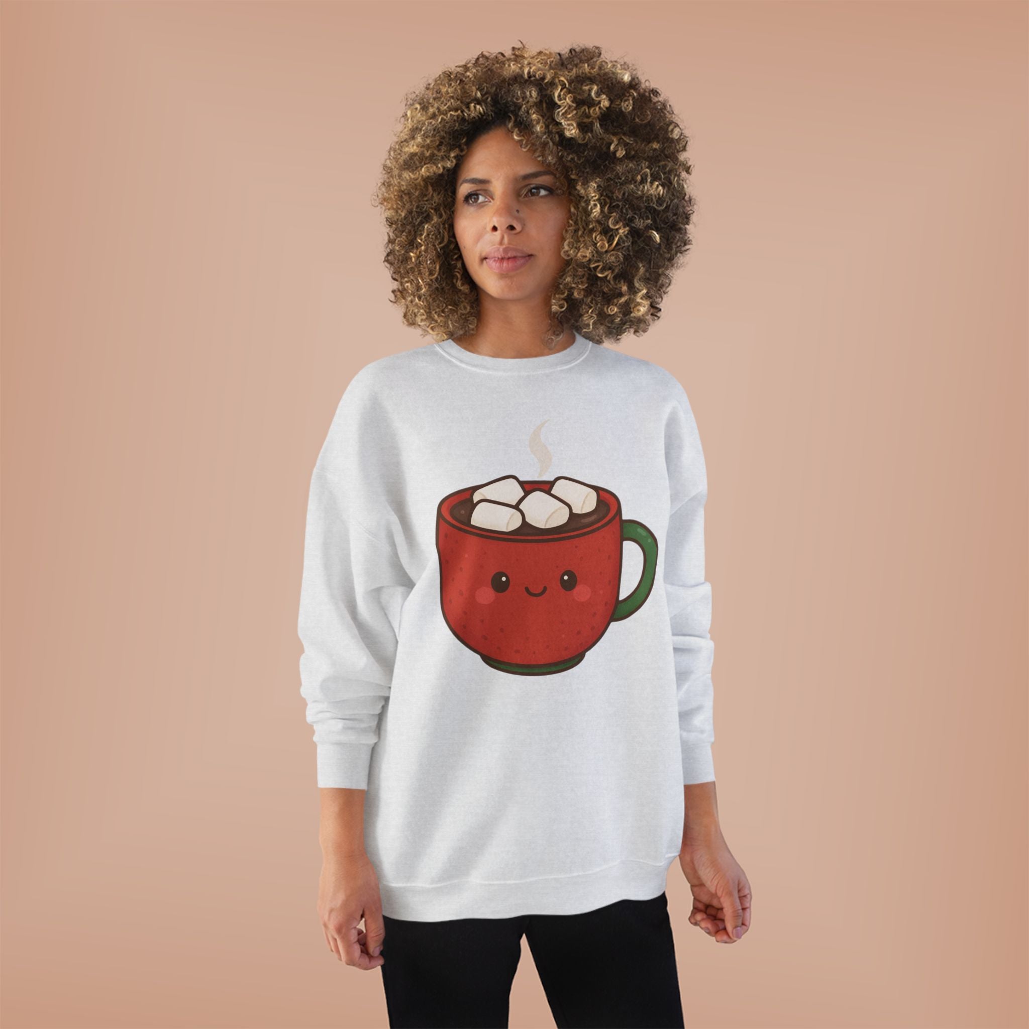 Cuddly Cocoa — Cozy Christmas Sweatshirt