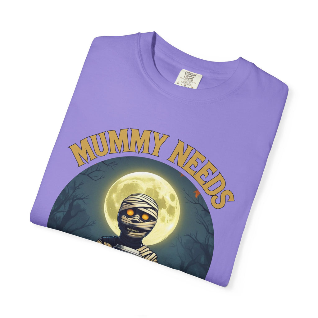 Mummy Needs Pumpkin Spice Halloween T-Shirt