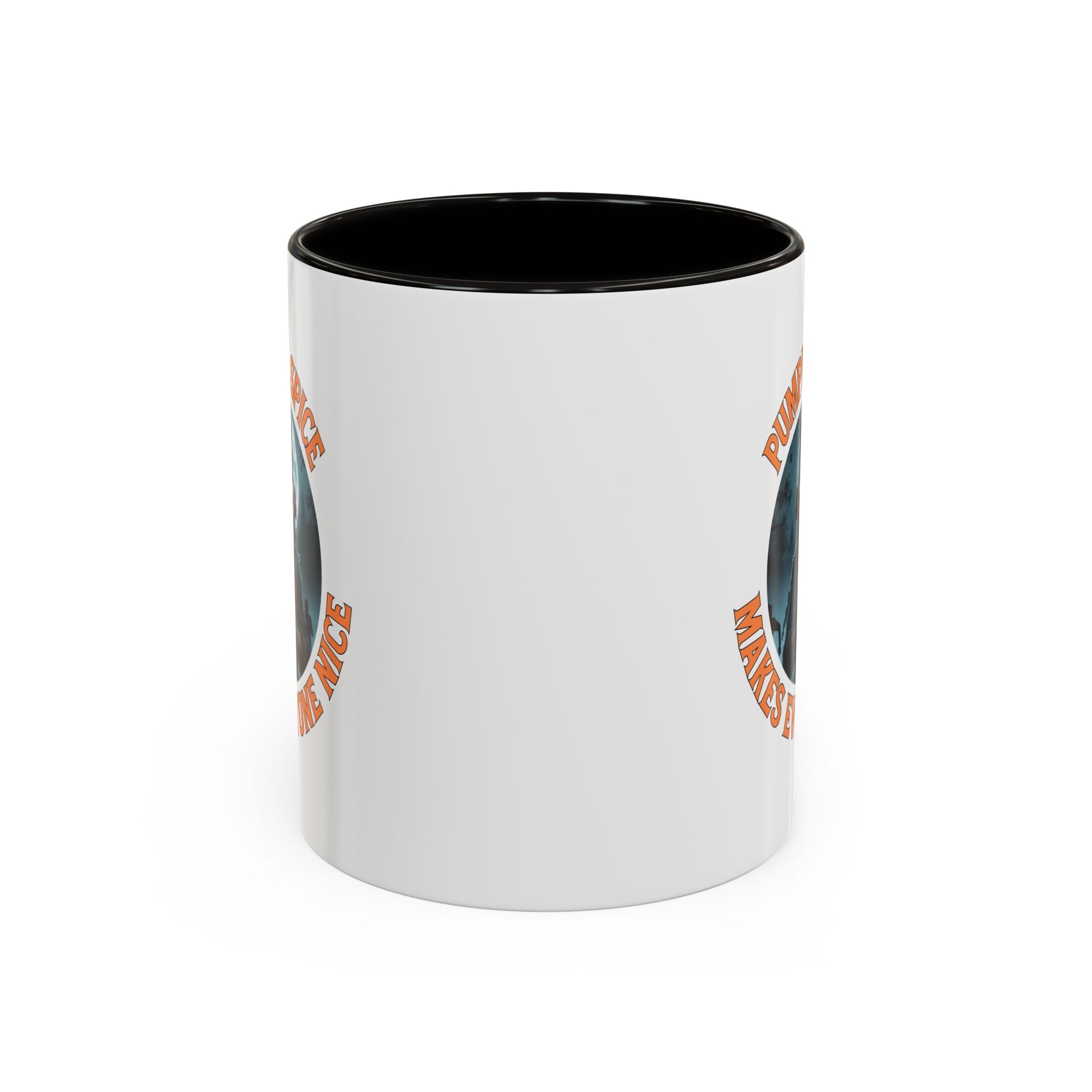 Pumpkin Spice Makes Everyone Nice Werewolf Coffee Mug