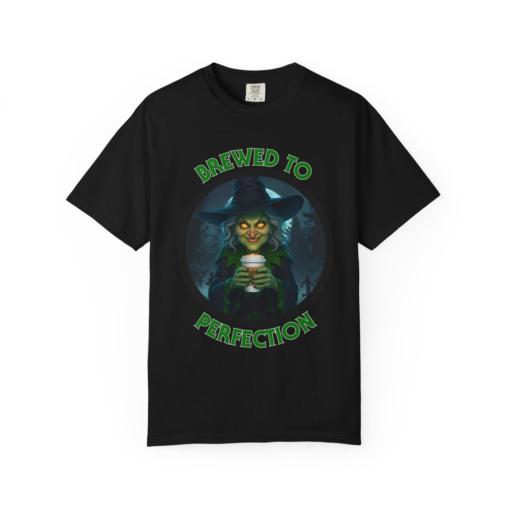 Brewed to Perfection Witch T-Shirt
