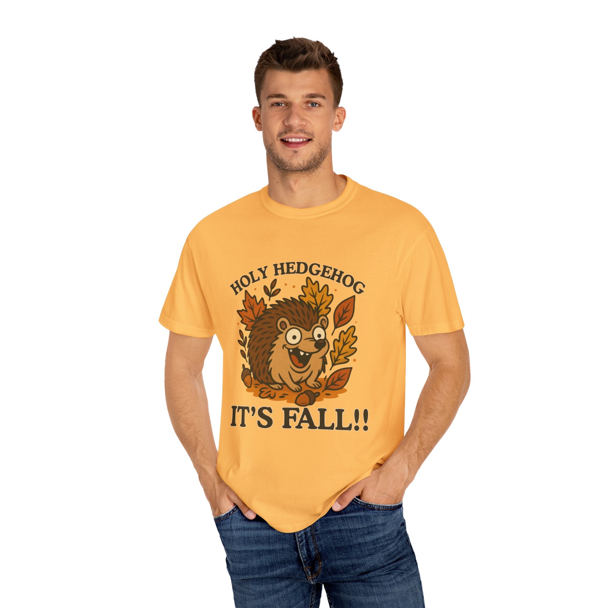 Holy Hedgehog It’s Fall – Funny Autumn Hedgehog Shirt