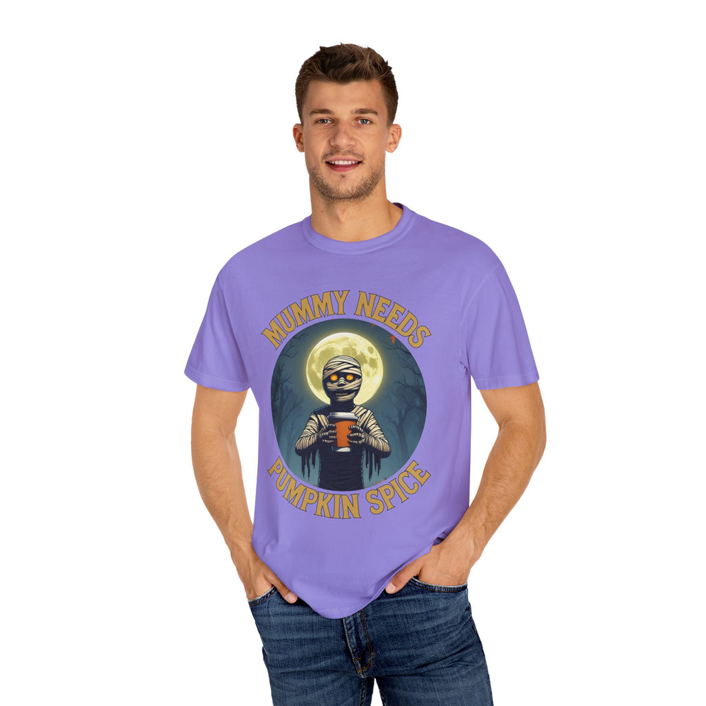 Mummy Needs Pumpkin Spice Halloween T-Shirt