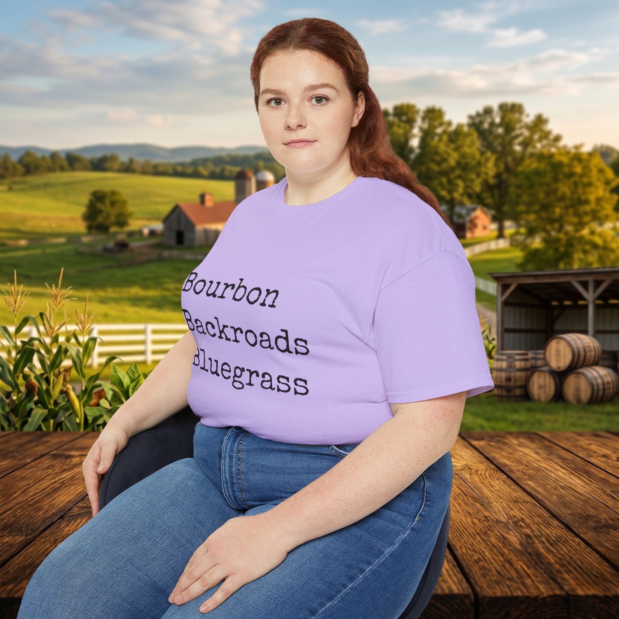 Bourbon Backroads Bluegrass Kentucky T-Shirt | Southern Comfort Graphic Tee