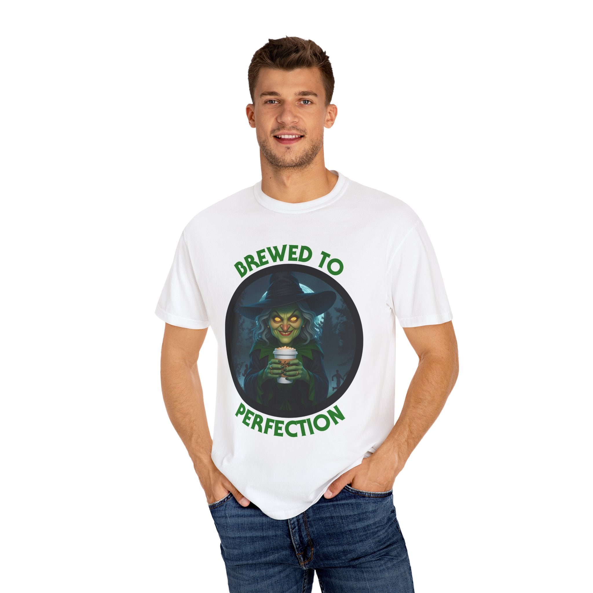 Brewed to Perfection Witch T-Shirt