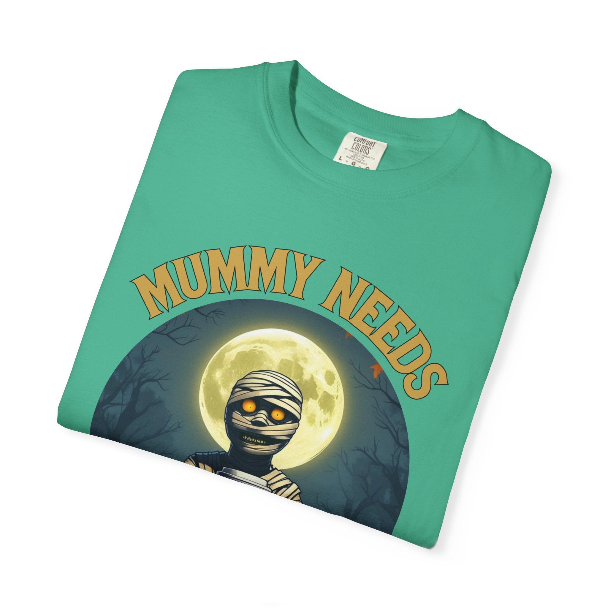 Mummy Needs Pumpkin Spice Halloween T-Shirt