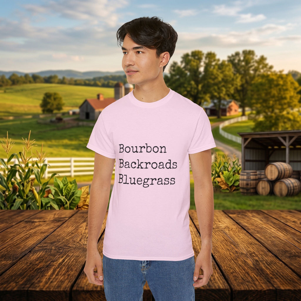 Bourbon Backroads Bluegrass Kentucky T-Shirt | Southern Comfort Graphic Tee