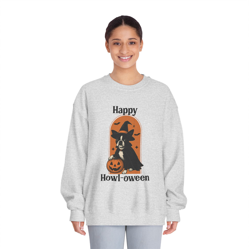 Happy Howl-Oween (Halloween Sweatshirt For Dog Lovers)